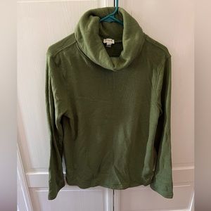 Jcrew funnel neck top